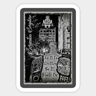 Scranton Scripture (Front Only) Sticker